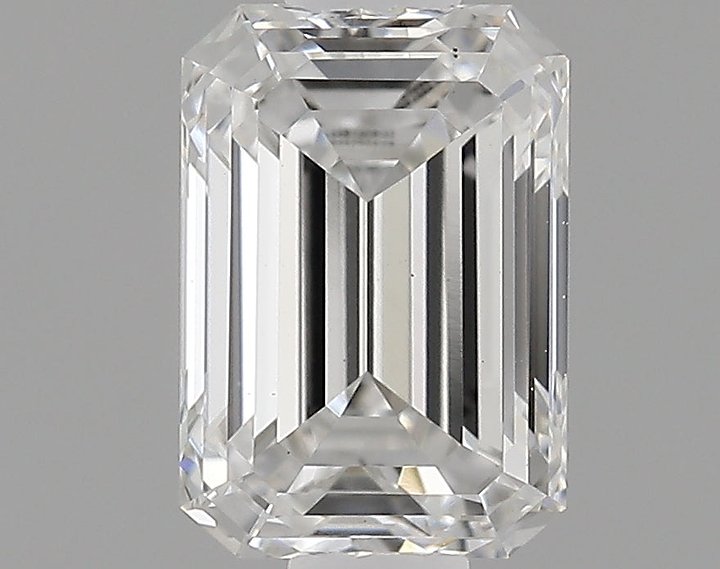 0.72 Carat Emerald Shaped Ideal Cut VS1 IGI Certified Lab Grown Diamond