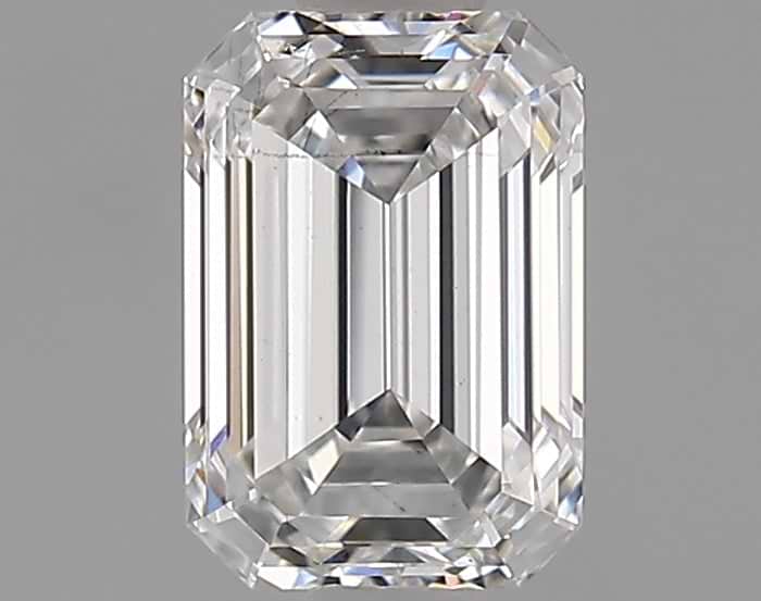 0.92 Carat Emerald Shaped Ideal Cut VS2 IGI Certified Lab Grown Diamond