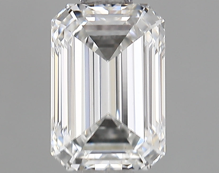 0.94 Carat Emerald Shaped Ideal Cut VVS2 IGI Certified Lab Grown Diamond