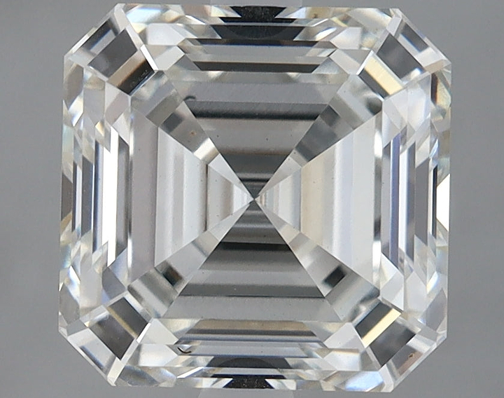4.03 Carat Asscher Shaped Ideal Cut VS1 IGI Certified Lab Grown Diamond