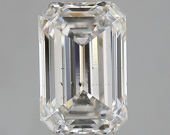 1.44 Carat Emerald Shaped Excellent Cut SI1 IGI Certified Lab Grown Diamond