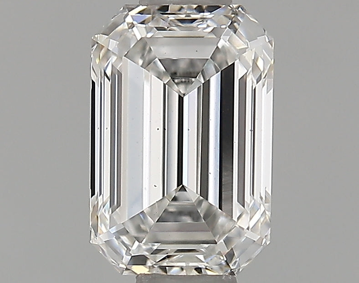 0.73 Carat Emerald Shaped Excellent Cut VS1 IGI Certified Lab Grown Diamond