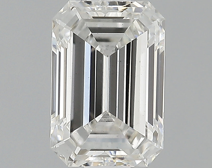 0.81 Carat Emerald Shaped Ideal Cut VS2 IGI Certified Lab Grown Diamond