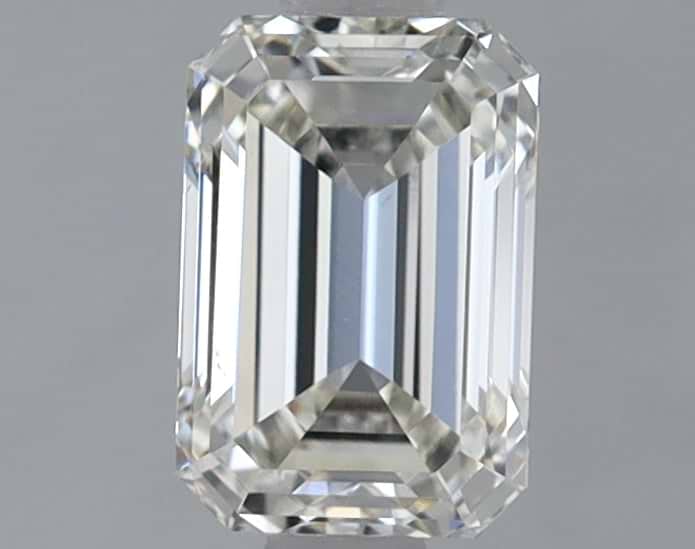 1.11 Carat Emerald Shaped Ideal Cut VVS2 IGI Certified Lab Grown Diamond