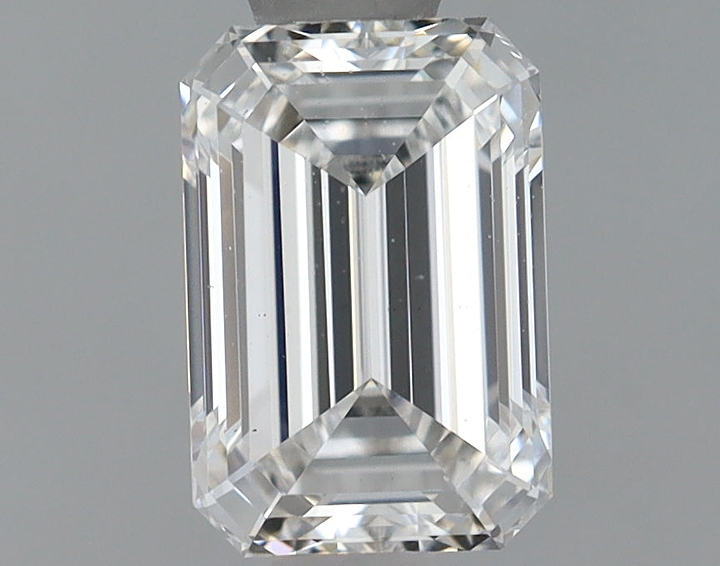 0.74 Carat Emerald Shaped Ideal Cut VS1 IGI Certified Lab Grown Diamond