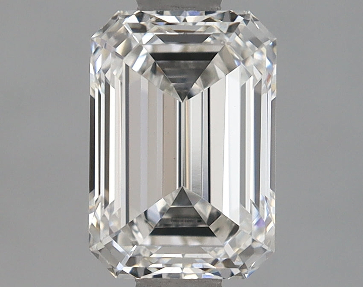 1.21 Carat Emerald Shaped Ideal Cut VVS2 IGI Certified Lab Grown Diamond