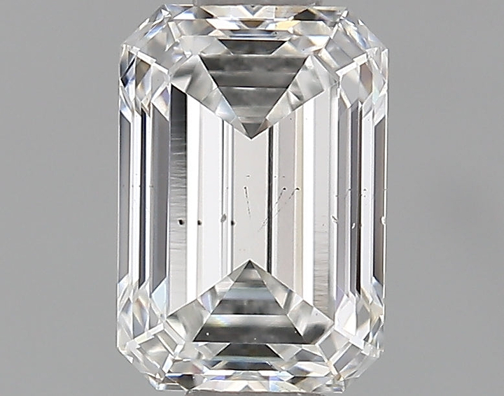 0.82 Carat Emerald Shaped Ideal Cut VS2 IGI Certified Lab Grown Diamond