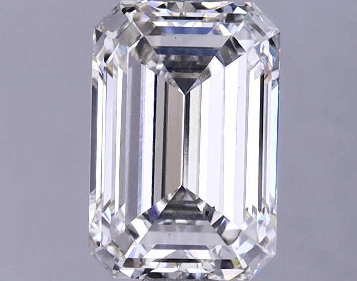 1.71 Carat Emerald Shaped Excellent Cut VS2 IGI Certified Lab Grown Diamond