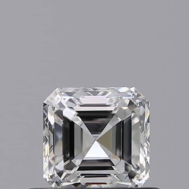 0.50 Carat Asscher Shaped Ideal Cut Vs1 Gia Certified Natural Diamond