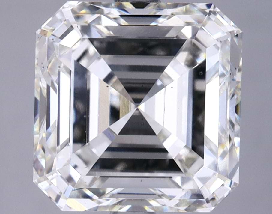 5.0 Carat Asscher Shaped Ideal Cut VS2 IGI Certified Lab Grown Diamond
