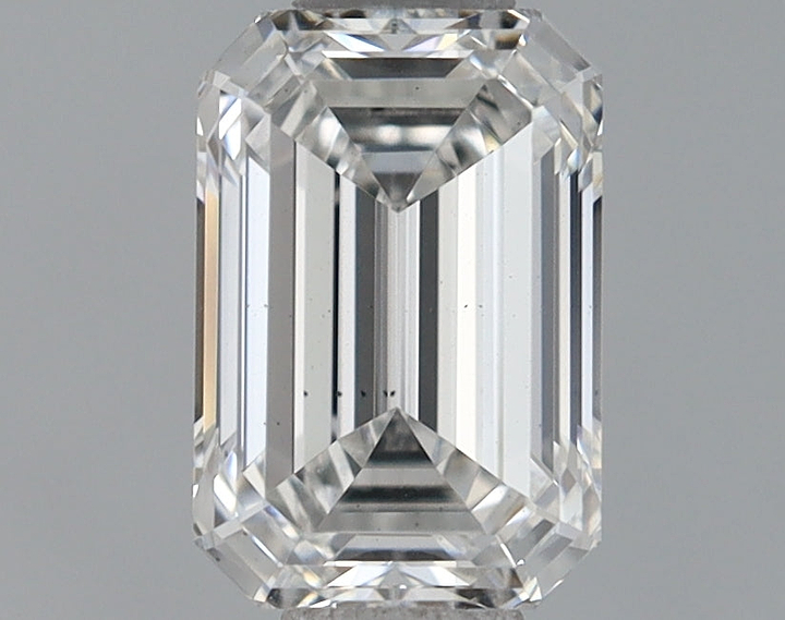 0.73 Carat Emerald Shaped Excellent Cut VS2 IGI Certified Lab Grown Diamond