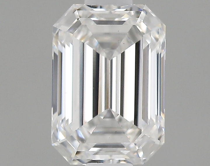 0.81 Carat Emerald Shaped Ideal Cut VS1 IGI Certified Lab Grown Diamond