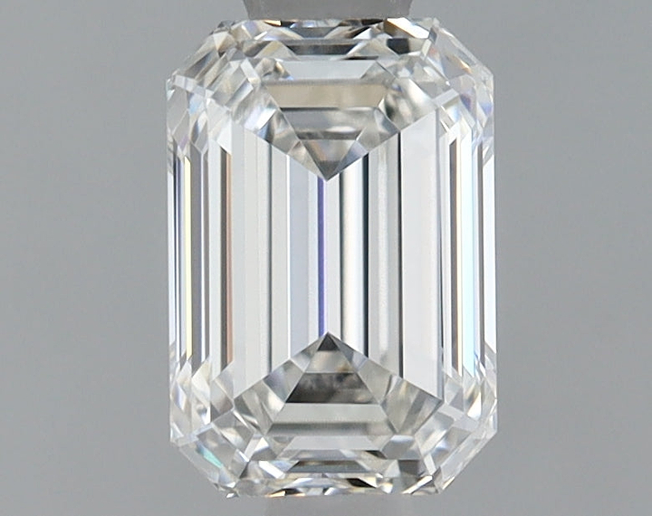 0.85 Carat Emerald Shaped Ideal Cut VVS1 IGI Certified Lab Grown Diamond