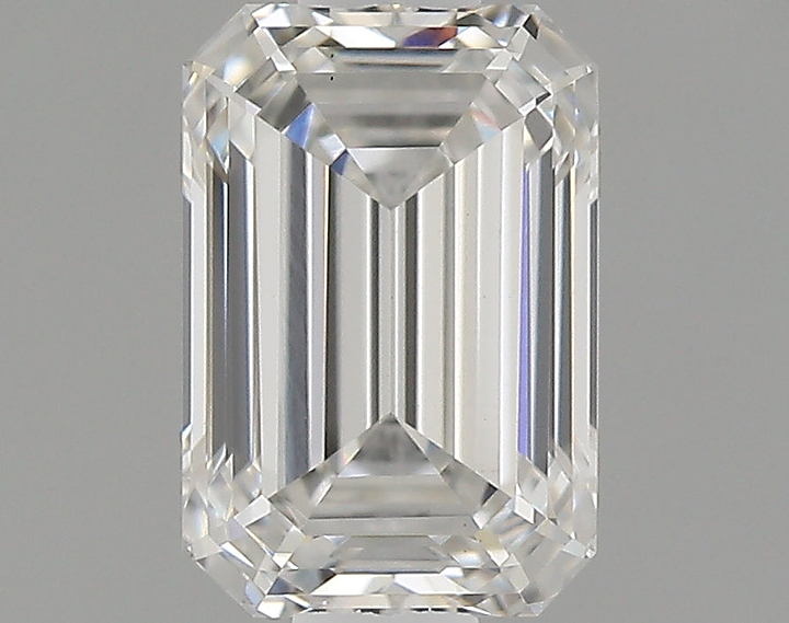 0.85 Carat Emerald Shaped Ideal Cut VS1 IGI Certified Lab Grown Diamond