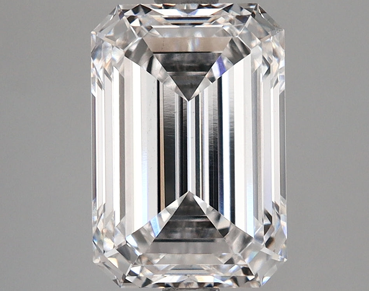 3.16 Carat Emerald Shaped Ideal Cut VS1 GIA Certified Lab Grown Diamond