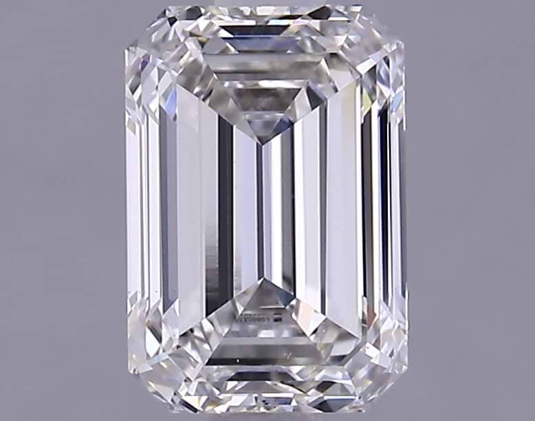 1.32 Carat Emerald Shaped Ideal Cut VS1 IGI Certified Lab Grown Diamond