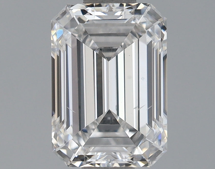 1.18 Carat Emerald Shaped Ideal Cut VS2 IGI Certified Lab Grown Diamond