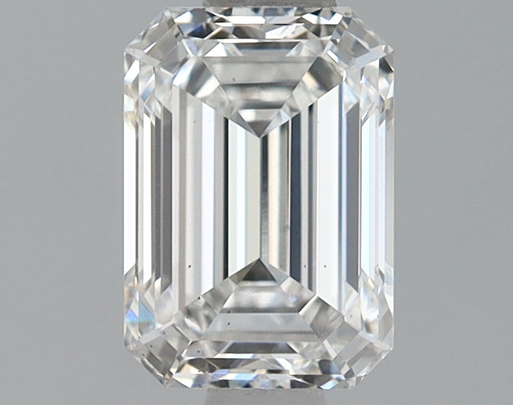 0.92 Carat Emerald Shaped Ideal Cut VS2 IGI Certified Lab Grown Diamond