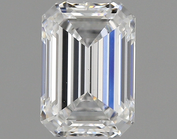 0.73 Carat Emerald Shaped Ideal Cut VS1 IGI Certified Lab Grown Diamond