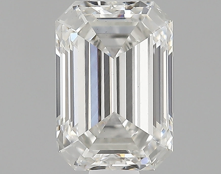 0.82 Carat Emerald Shaped Ideal Cut VS1 IGI Certified Lab Grown Diamond