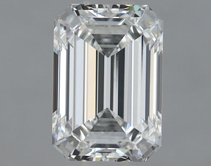 1.14 Carat Emerald Shaped Ideal Cut VVS2 IGI Certified Lab Grown Diamond
