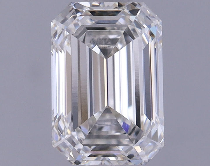 1.14 Carat Emerald Shaped Ideal Cut VVS2 IGI Certified Lab Grown Diamond