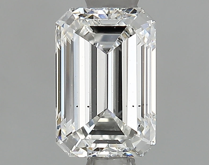 0.9 Carat Emerald Shaped Very Good Cut VS2 IGI Certified Lab Grown Diamond