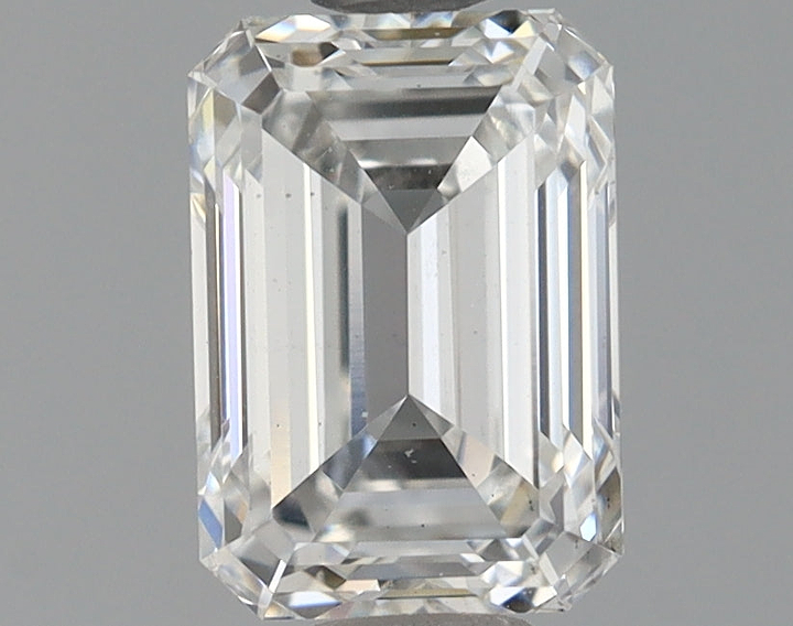 0.89 Carat Emerald Shaped Ideal Cut VS1 IGI Certified Lab Grown Diamond