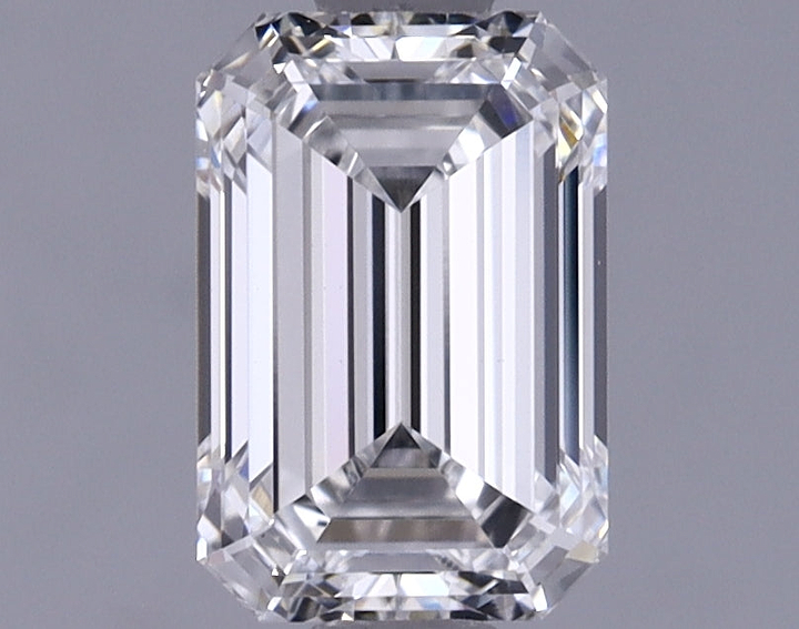 1.12 Carat Emerald Shaped Excellent Cut VS1 IGI Certified Lab Grown Diamond