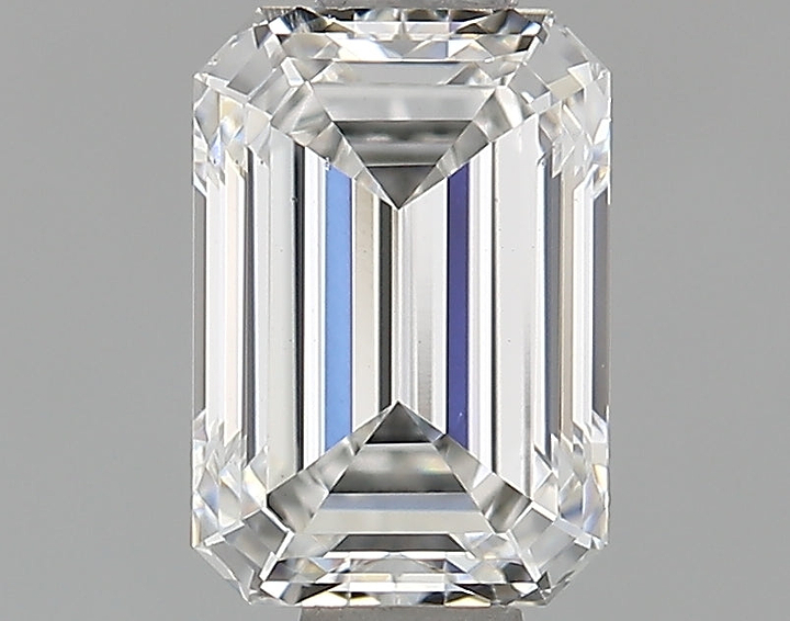 0.84 Carat Emerald Shaped Ideal Cut VS1 IGI Certified Lab Grown Diamond