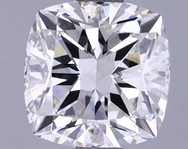 1.24 Carat Cushion Shaped Ideal Cut VVS2 IGI Certified Lab Grown Diamond