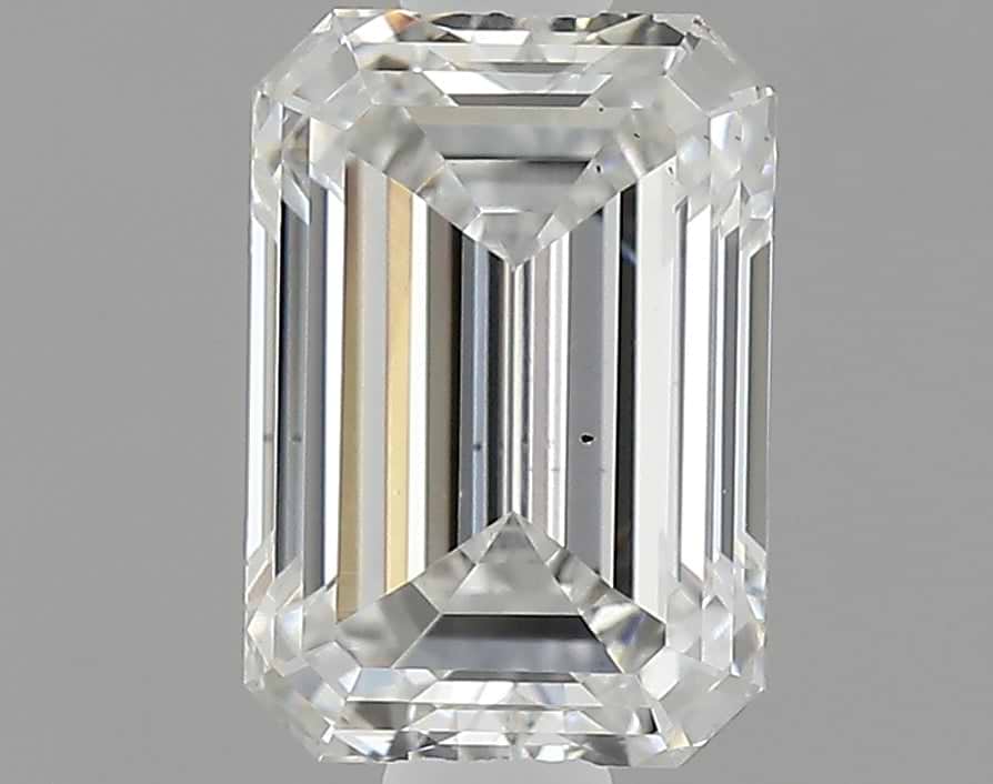 0.82 Carat Emerald Shaped Ideal Cut VS2 IGI Certified Lab Grown Diamond