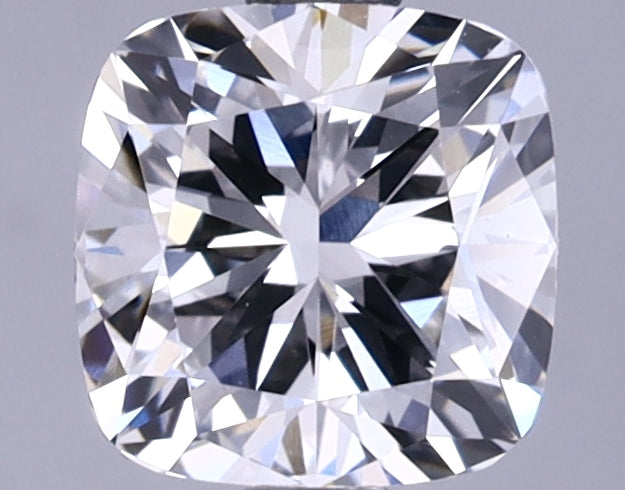 1.44 Carat Cushion Shaped Ideal Cut VVS2 IGI Certified Lab Grown Diamond