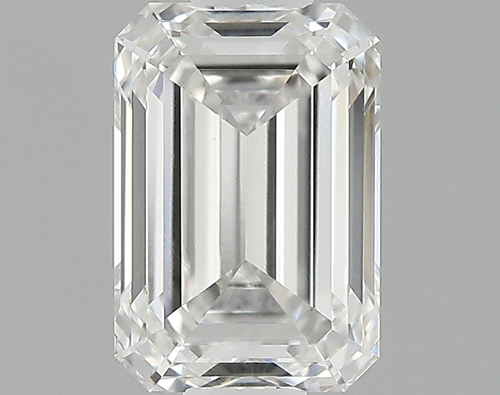 0.84 Carat Emerald Shaped Ideal Cut VS1 IGI Certified Lab Grown Diamond