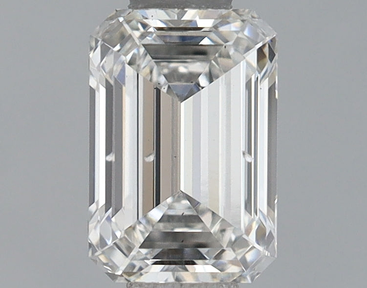 0.72 Carat Emerald Shaped Ideal Cut VS2 IGI Certified Lab Grown Diamond