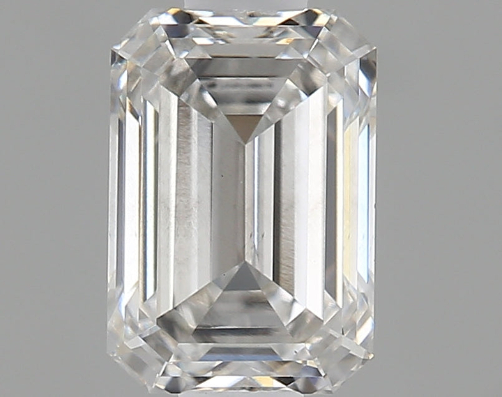 0.73 Carat Emerald Shaped Very Good Cut VS1 IGI Certified Lab Grown Diamond