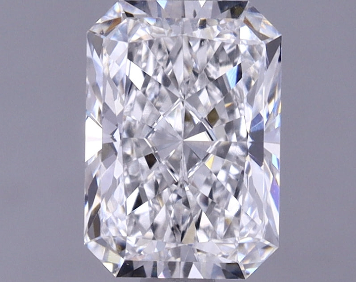 1.08 Carat Radiant Shaped Ideal Cut VVS2 IGI Certified Lab Grown Diamond