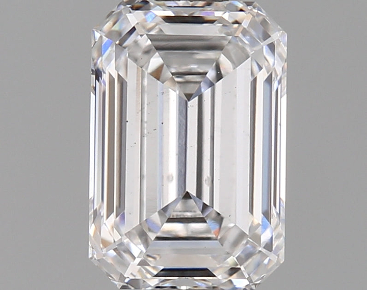 1.32 Carat Emerald Shaped Ideal Cut VS2 IGI Certified Lab Grown Diamond