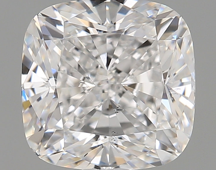 1.58 Carat Cushion Shaped Ideal Cut Si1 Igi Certified Lab Grown Diamond