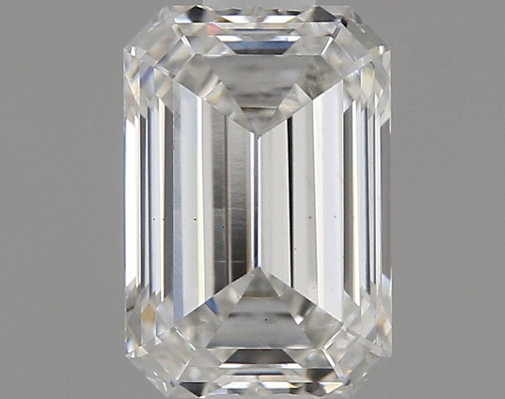 0.81 Carat Emerald Shaped Very Good Cut VS1 IGI Certified Lab Grown Diamond