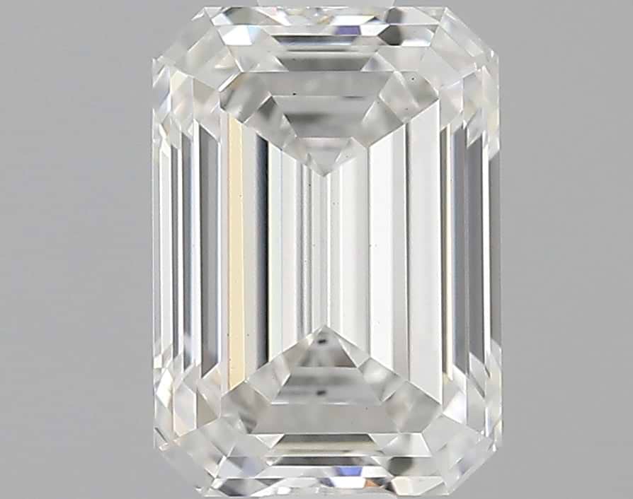 0.89 Carat Emerald Shaped Ideal Cut VS1 IGI Certified Lab Grown Diamond