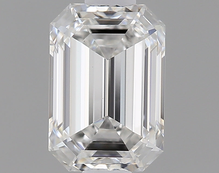 0.84 Carat Emerald Shaped Ideal Cut VS1 IGI Certified Lab Grown Diamond