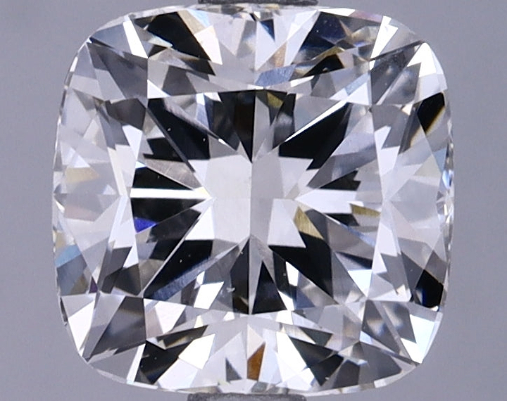 1.74 Carat Cushion Shaped Ideal Cut VVS2 IGI Certified Lab Grown Diamond