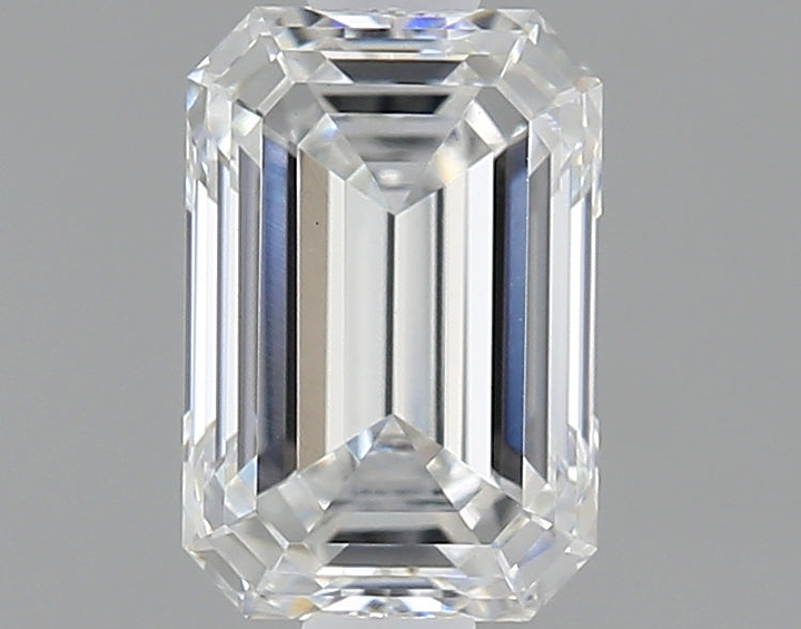0.81 Carat Emerald Shaped Ideal Cut VS1 IGI Certified Lab Grown Diamond