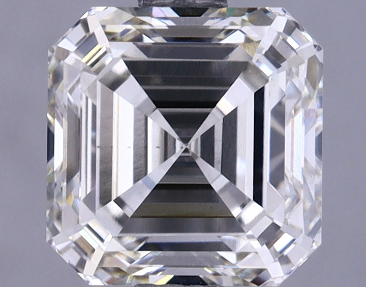 1.63 Carat Asscher Shaped Ideal Cut VS2 IGI Certified Lab Grown Diamond