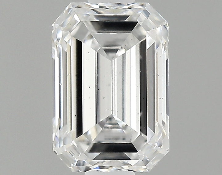 0.81 Carat Emerald Shaped Very Good Cut VS2 IGI Certified Lab Grown Diamond