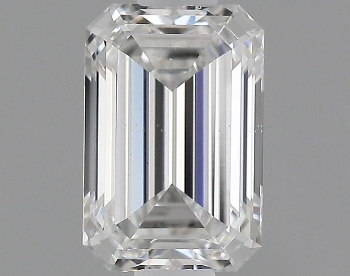 0.7 Carat Emerald Shaped Excellent Cut VS2 IGI Certified Lab Grown Diamond