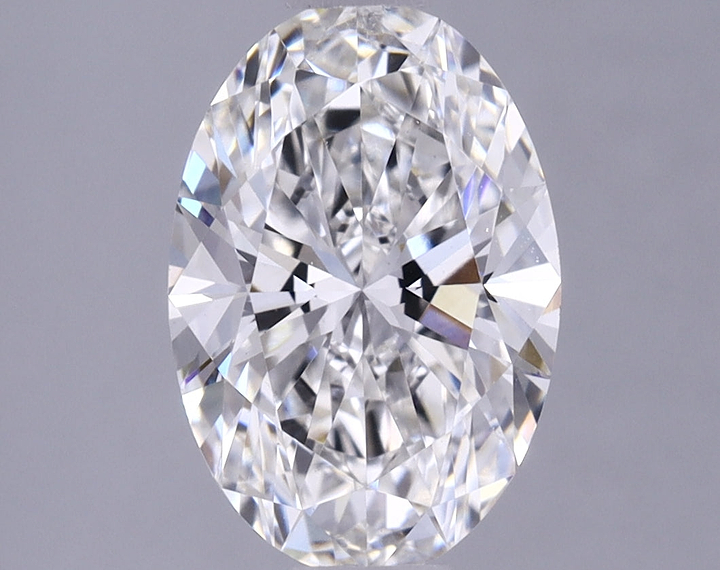 1.29 Carat Oval Shaped Ideal Cut VVS2 IGI Certified Lab Grown Diamond
