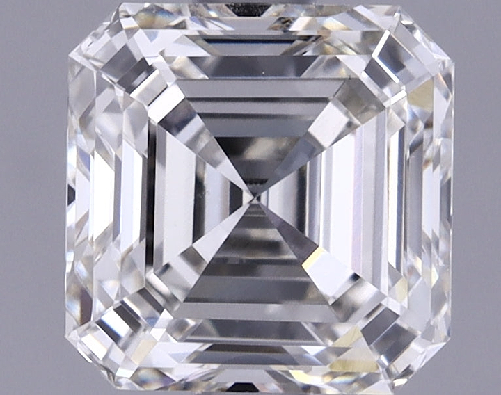 1.56 Carat Asscher Shaped Ideal Cut VVS2 IGI Certified Lab Grown Diamond