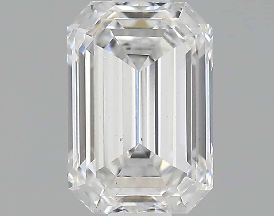 0.87 Carat Emerald Shaped Very Good Cut VS2 IGI Certified Lab Grown Diamond